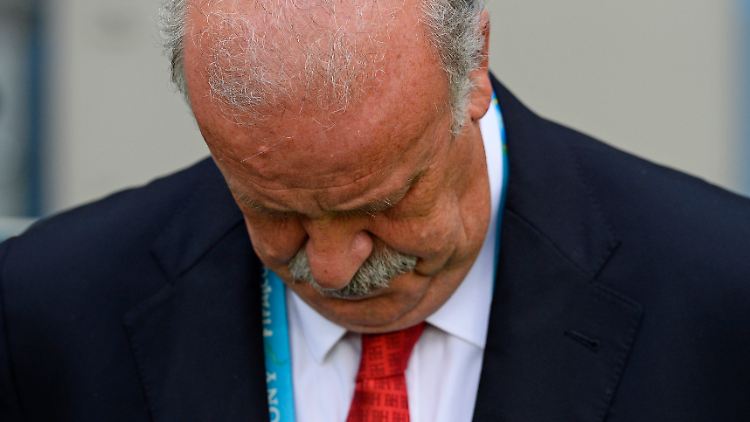 Seine Zukunft ist ungewiss: Vincente del Bosque.