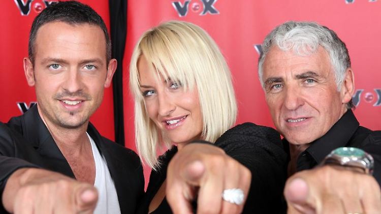 Die Jury: Till Brönner (l), Sarah Connor, Georg Glueck.