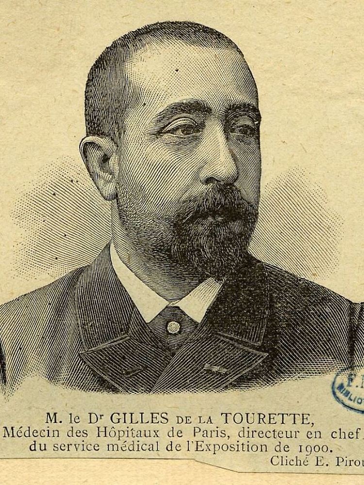 Der französische Arzt Georges Gilles de la Tourette beschrieb 1885 erstmals die Symptomatik der Erkrankung.