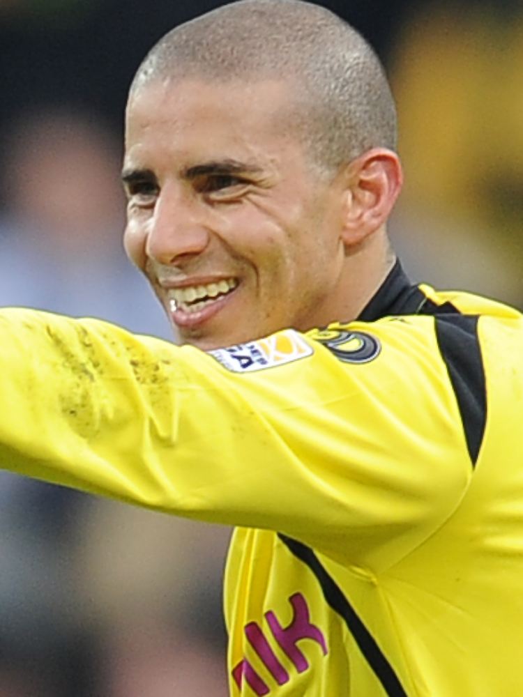 Da lacht er: Mohamed Zidan.