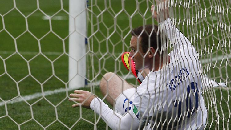 Für Wayne Rooney und seine Kollegen ist das WM-Turnier vorzeitig beendet.