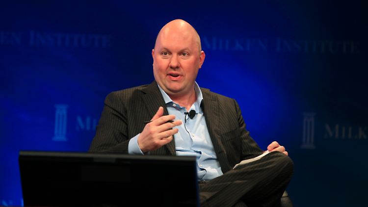 Marc Andreessen, Co-Chef von Andreessen Horowitz, macht für ein Start-up 90 Millionen Dollar locker.
