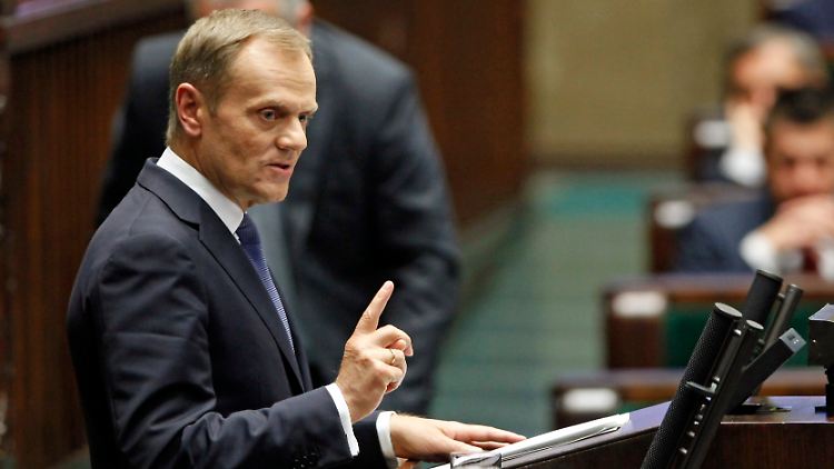 Tusk will wissen, ob das Parlament noch zu ihm steht.