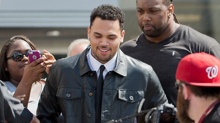Chris Brown war schon einmal wegen einer Prügelattacke verurteilt worden.