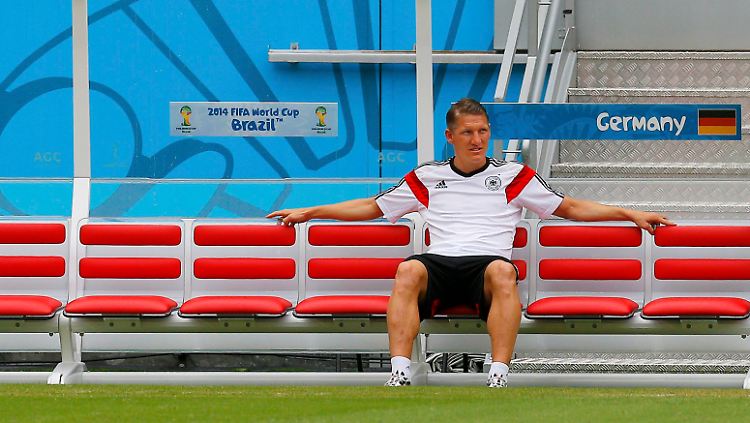 Bastian Schweinsteiger darf diesmal von Anfang an spielen.