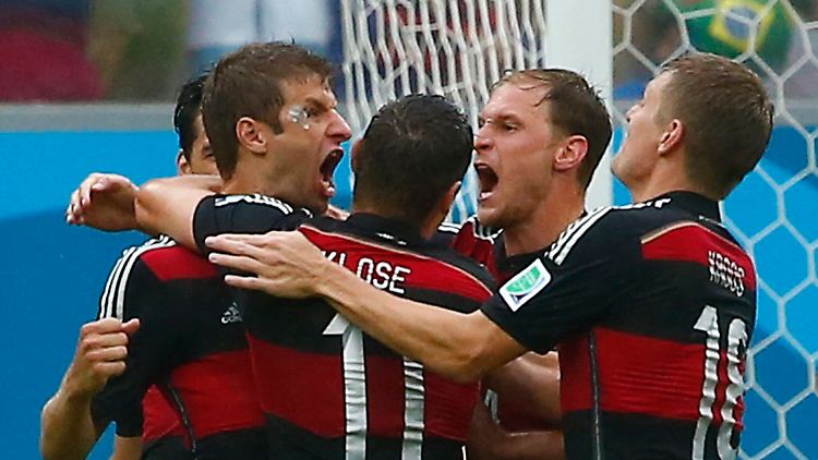 Thomas Müller traf erneut - zum vierten Mal bei dieser WM.