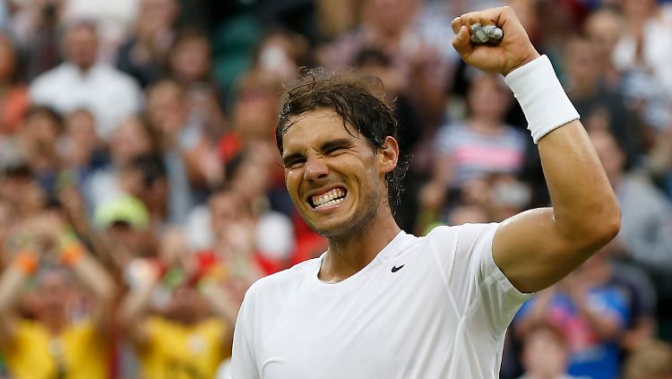 Erstmals seit drei Jahren erreicht Rafael Nadal wieder das Achtelfinale von Wimbledon.