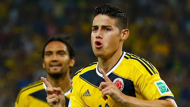 Doppelschütze: James Rodríguez. 