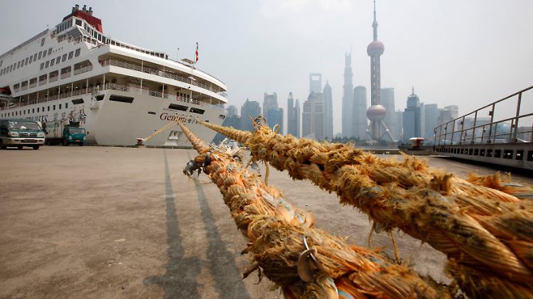 Ein Kreuzfahrtschiff in Schanghai: Die Tourismusbranche wittert ein Milliardengeschäft.