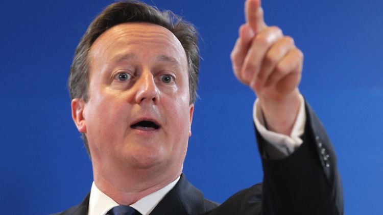 In Würde verloren: David Cameron.