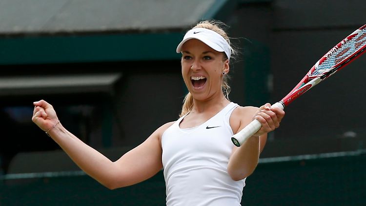 Erleichterung nach einer langen Partie: Sabine Lisicki.