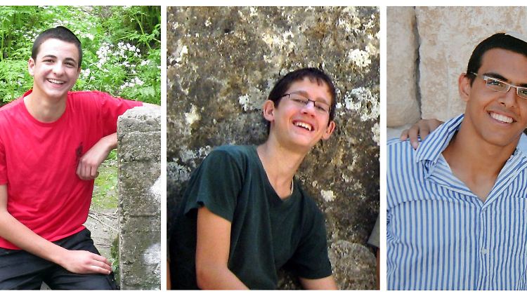 Gilad Shaarh, Naftali Frenkel und Eyal Yifrah sind tot.