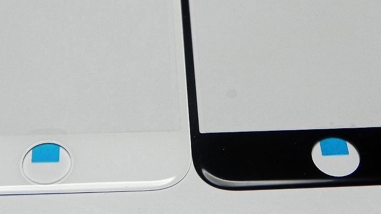 Beim Displayglas des iPhone 6 könnten die Kanten leicht nach unten gewölbt sein.