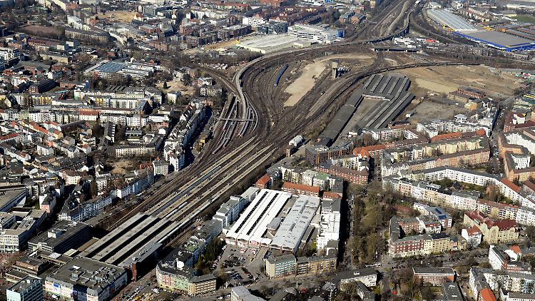 Der Kopfbahnhof Hamburg-Altona soll weichen.
