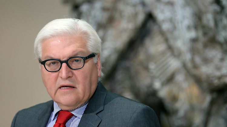 Steinmeier ist besorgt über die Lage in Osteuropa.