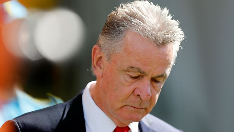 Nachdenklich, aber "erhobenen Hauptes": Ottmar Hitzfeld.