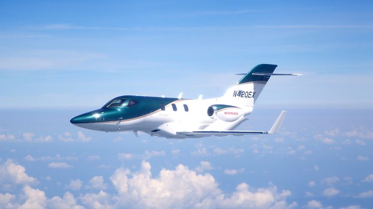 Den Jungfernflug absolvierte der Honda Jet vor wenigen Tagen.