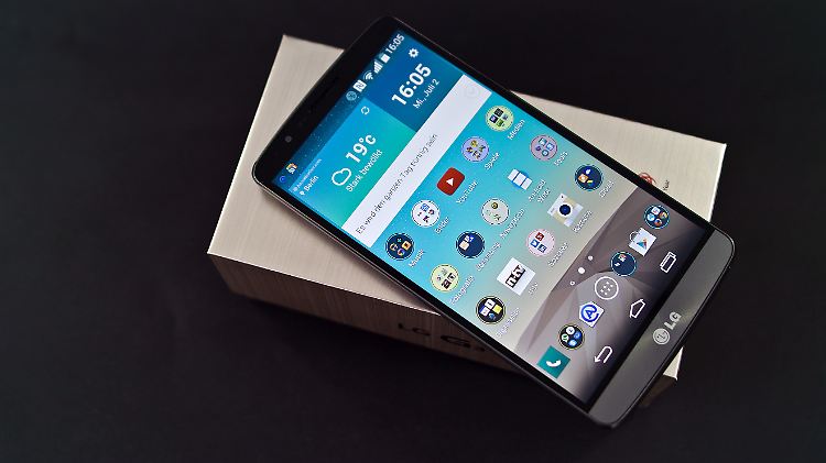 Das LG G3 hat das schärfste Display unter den Top-Smartphones.