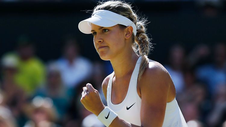 Eugenie Bouchard steht nun im Finale des Wimbledon-Turniers.
