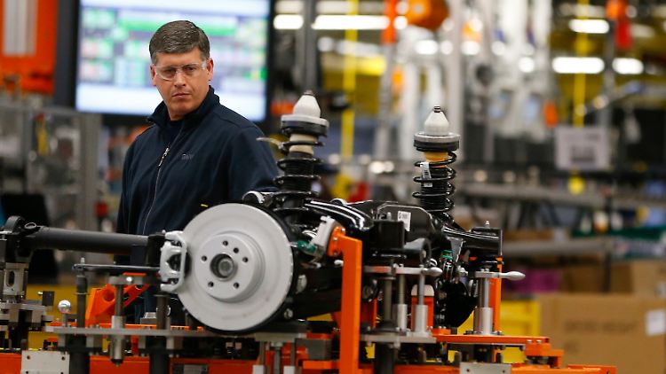X4-Produktion im BMW-Werk in Sparanburg, South Carolina: Die neuen Arbeitsplätze entstehen ganz woanders.