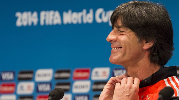 "Völlig tiefenentspannt": Joachim Löw.
