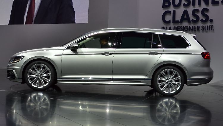 Der neue Passat wurde schärfer als all seine Vorgänger gezeichnet.