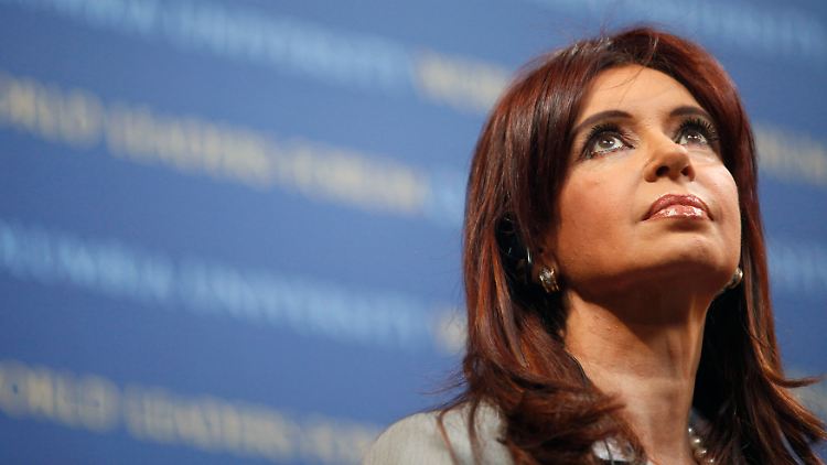 Argentiniens Präsidentin Cristina Fernández de Kirchner.