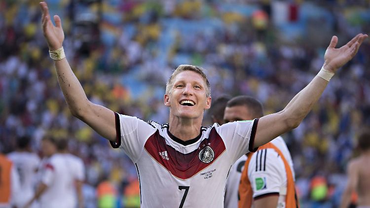 Für Bastian Schweinsteiger ist es bereits das dritte WM-Halbfinale in Folge.
