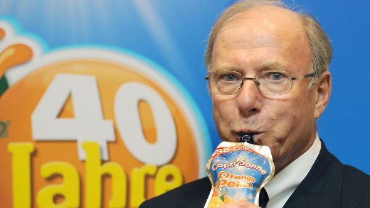 Firmengründer Hans-Peter Wild (hier im Jahr 2009) trennt sich von seinem Unternehmen - behält aber den Fruchtsaft-Hersteller.