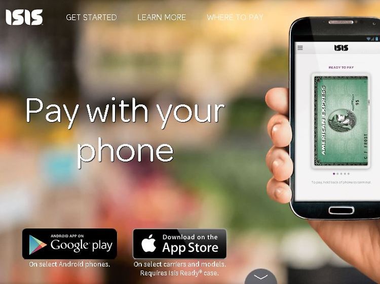 "Pay with your Phone": Das Projekt hat verständlicherweise "kein Interesse daran hat, den Namen mit einer Gruppe zu teilen, deren Namen ein Synonym für Gewalt geworden ist".