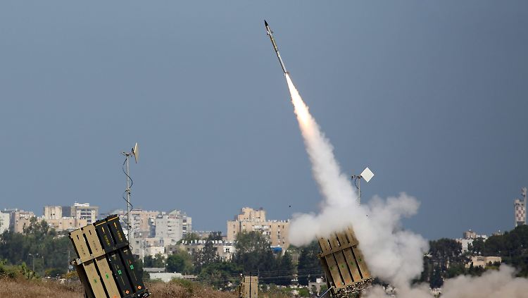 "Iron Dome" heißt das israelische Raketenabwehrsystem.