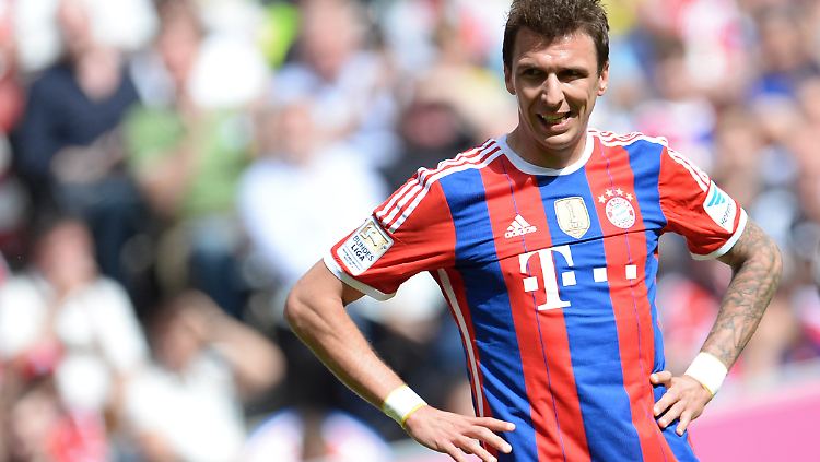 Ganz zufrieden war Stürmer Mario Mandzukic bei den Bayern nicht. Jetzt wechselt er angeblich nach Madrid.