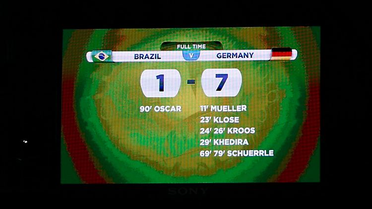 Gastgeber Brasilien wurde im Halbfinale von Deutschland mit einem sagenhaften 7:1 abgefertigt.