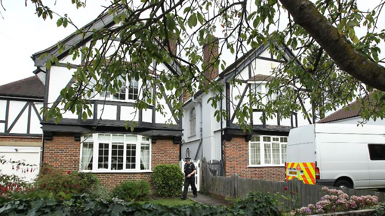 Die Familie führte ein beschauliches Leben in einem Londoner Vorort.