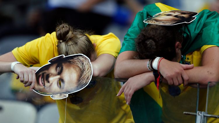 Sie wollten ihren sechsten WM-Titel holen. Jetzt stehen die Brasilianer vor den Trümmern ihres Traums.