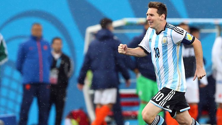Lionel Messi - seinen Elfmeter verwandelte er sicher.