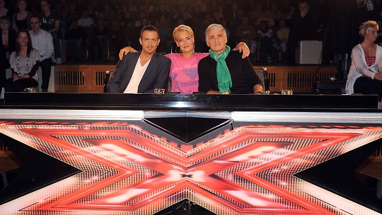 Suchen den "X Factor": Brönner, Connor, Glueck.