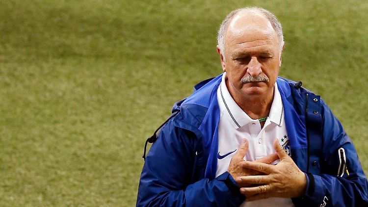 Luiz Felipe Scolari muss als Sündenbock hinhalten. Er ist und bleibt aber Brasiliens letzter Weltmeister-Trainer.