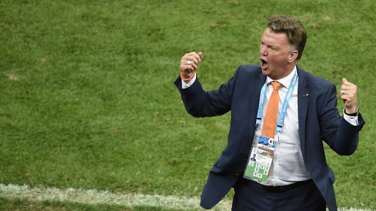 Van Gaal freute sich.