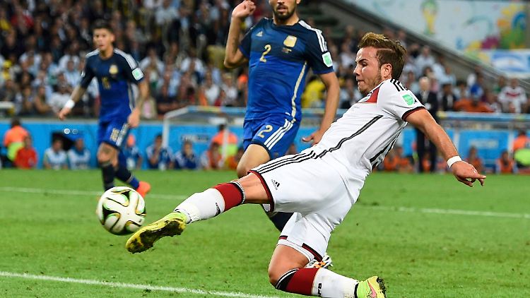 Der linke Schuh an Mario Götzes Fuß brachte Deutschland das entscheidende Tor.