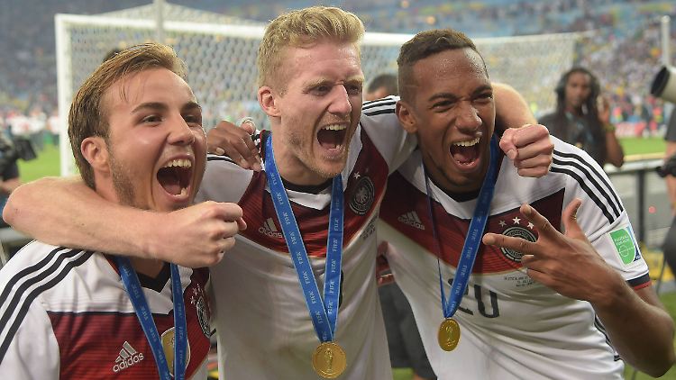 Götze, Schürrle und Boateng - drei von dreiundzwanzig Gewinnern.