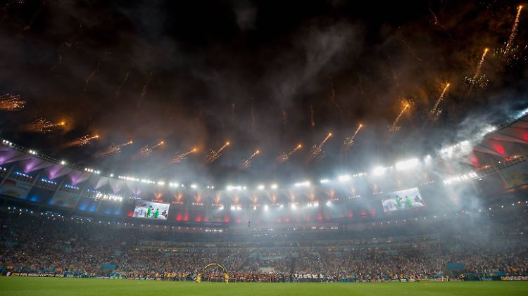 Das Maracanã-Stadion am WM-Abend 2014.