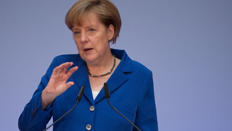 Die Kanzlerin auf der Petersberger Klimadialog: Pessimistisch klingt Merkel nicht - übermäßiger Tatendrang sieht allerdings anders aus.