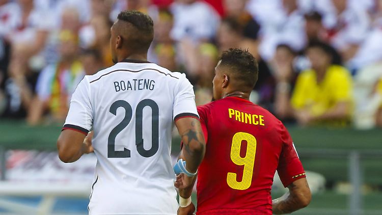 Bei der WM trafen die Brüder in der Vorrunde aufeinander - Ghana zeigte eine gute Leistung, Deutschland rettete beim 2:2 gerade so einen Punkt.