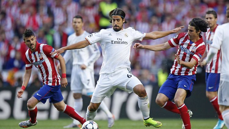 Der Höhepunkt in Khediras Jahren bei Real: Das Champions-League-Finale gegen Atletico in der vergangenen Saison.