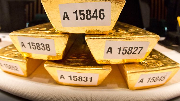 Ein Teil der deutschen Goldreserven liegt bei der Bundesbank.