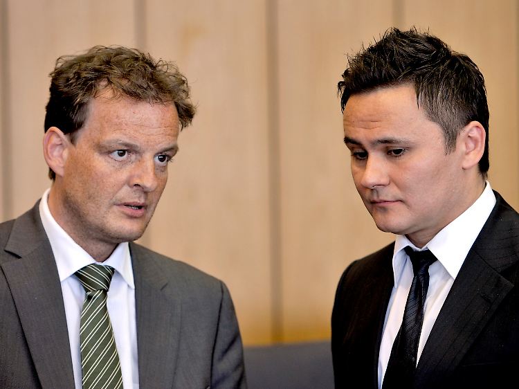 Stefan Conen (l) verteidigte unter anderem den Wettbetrüger Ante Sapina.