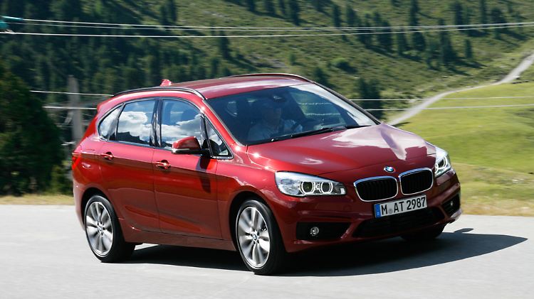 Der BMW 2er Active Tourer will das sportlichste Auto seiner Klasse sein. 