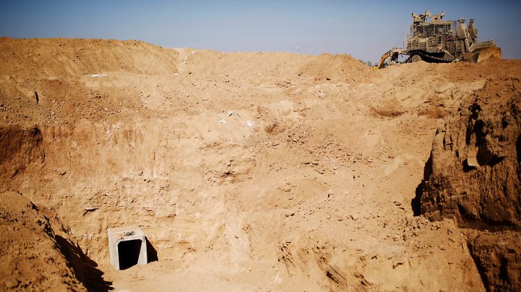 Diesen Tunneleingang entdeckte die israelische Armee 2013 in der Nähe eines Kibbutz.