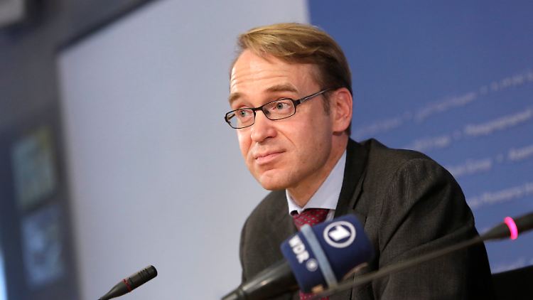 Bundesbank-Präsident Weidmann fühlt zum Thema höhere Zinsen einmal vor.